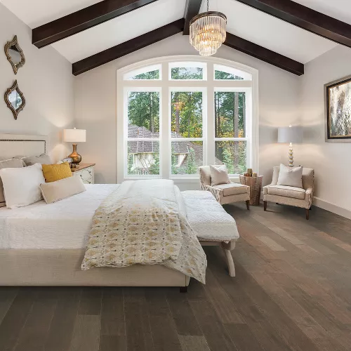 Mohawk TecWood Select Wood and Laminate Haven Pointe Maple Rodeo Maple bedroom