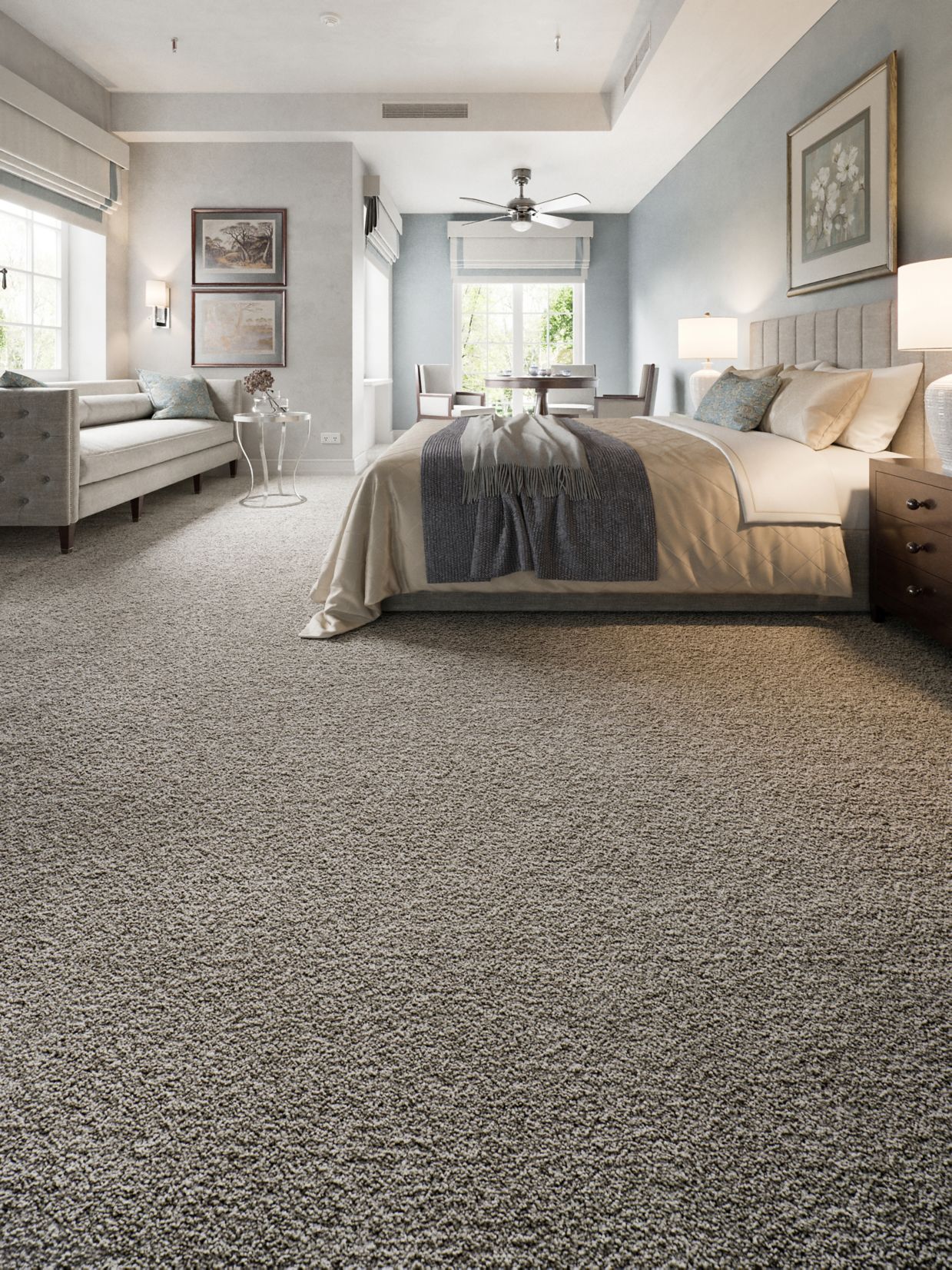 carpet flooring installation in Charlotte