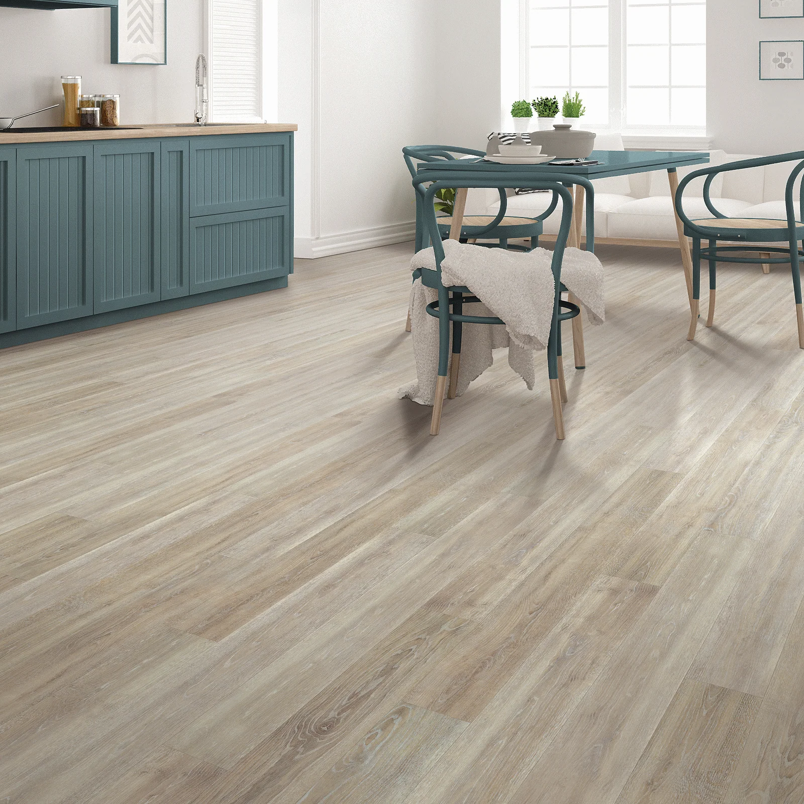 Mohawk LVP flooring installation in Charlotte