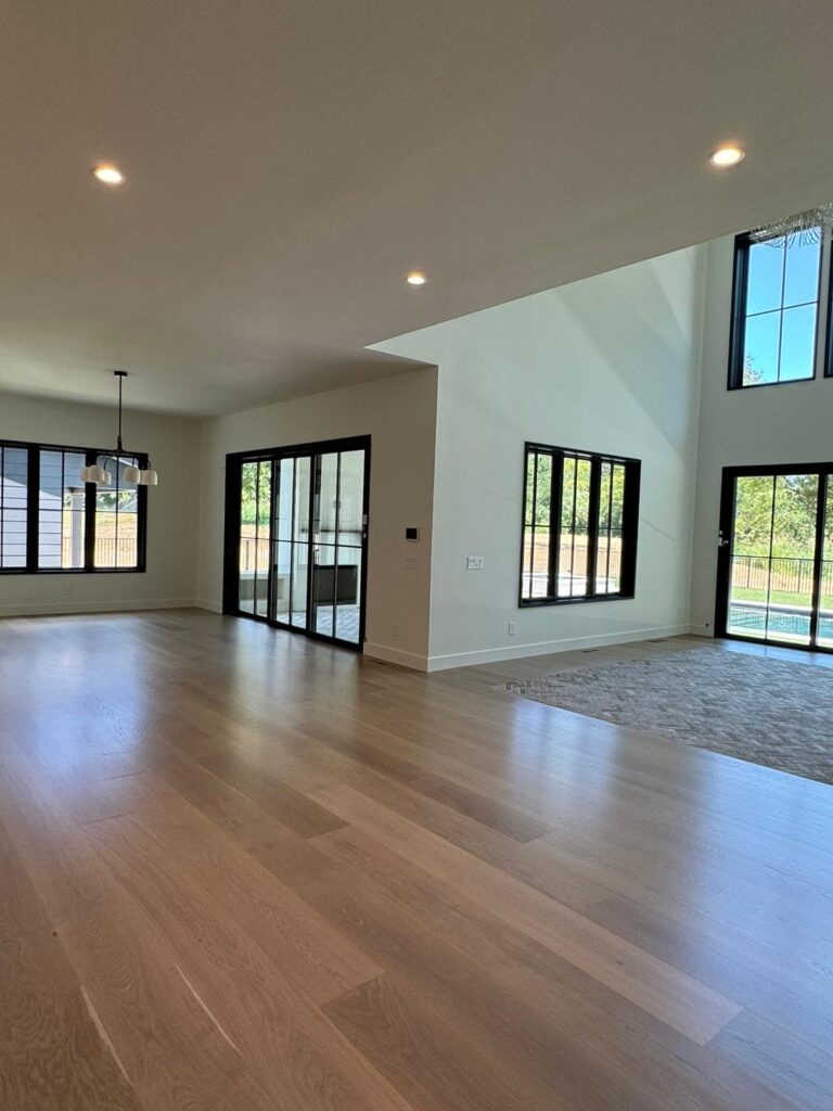 wood flooring professional installation in Charlotte by Fabricio Hardwood Floors