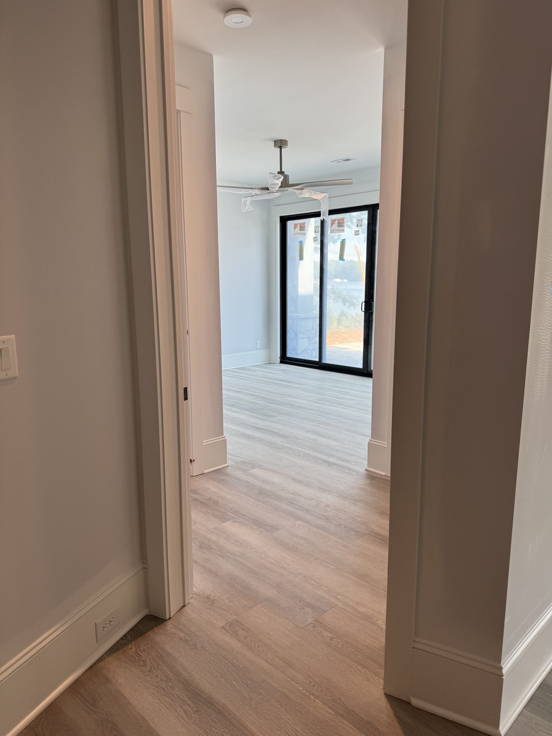 vinyl flooring in hallway Charlotte installation