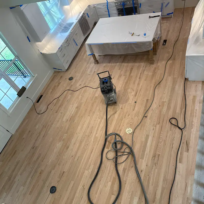 flooring installation process in Matthews Fabricio Hardwood Floors