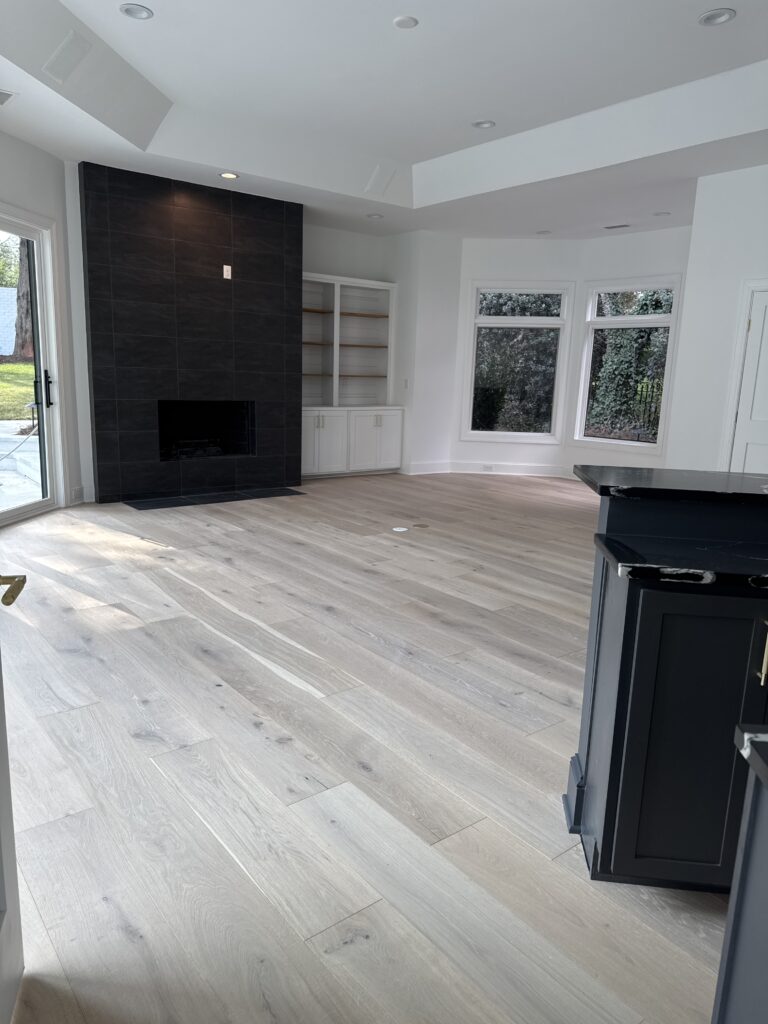 White oak wood flooring Charlotte