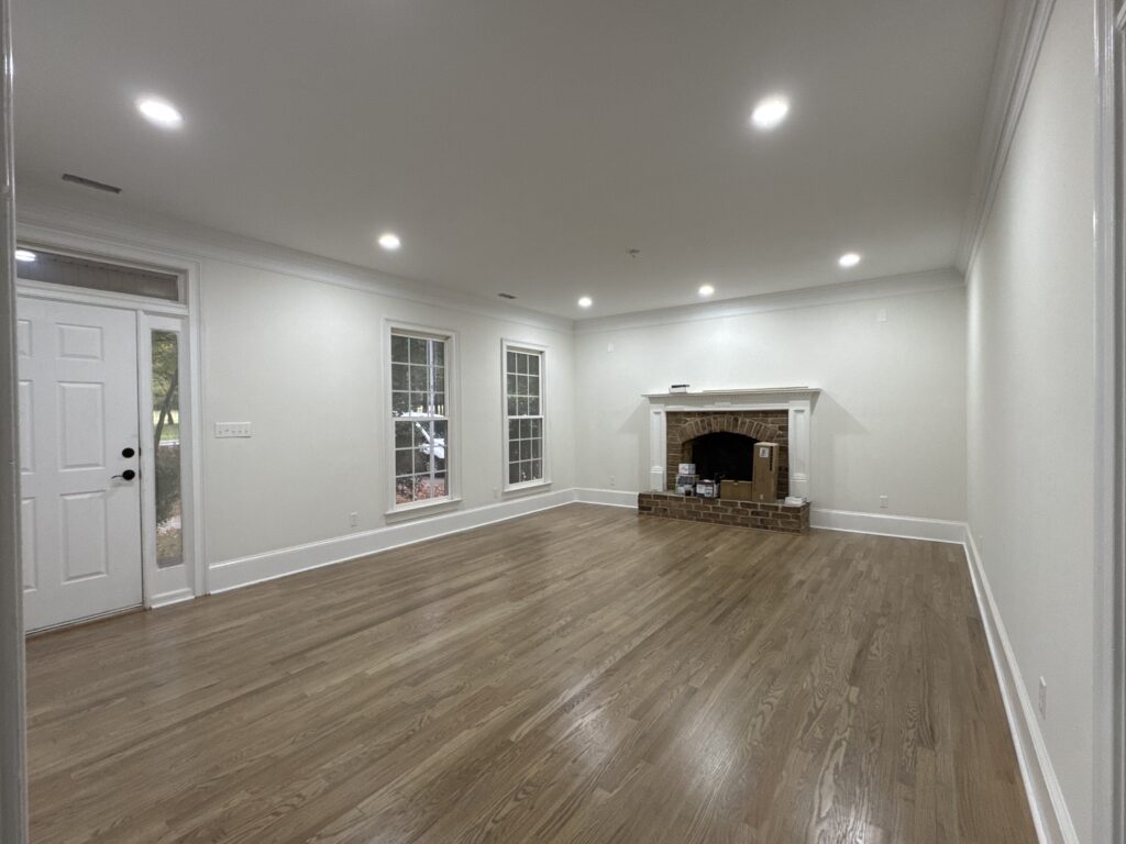 hardwood floor refinishing after
